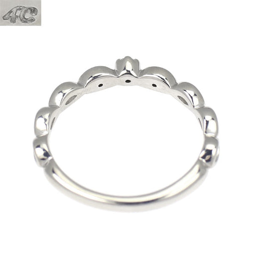 WG18 ピンキーリング　4号 4℃ K18WG ダイヤモンド リング ピンキー — セルビーオンラインストア