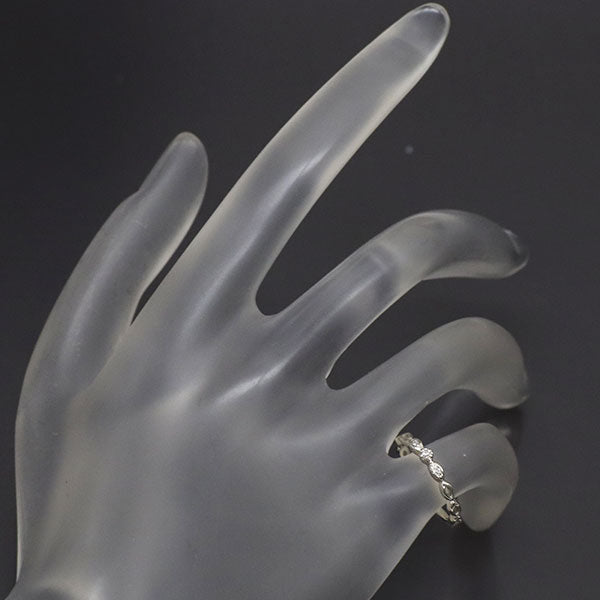 4℃ K18WG ダイヤモンド リング ピンキー — セルビーオンラインストア