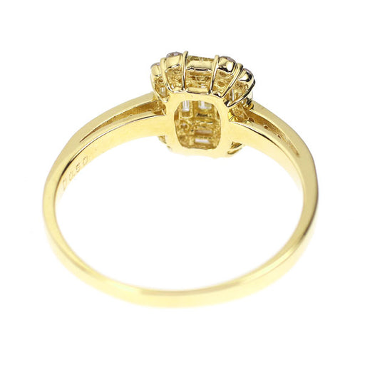 K18YG ダイヤモンド リング 0.50ct — セルビーオンラインストア