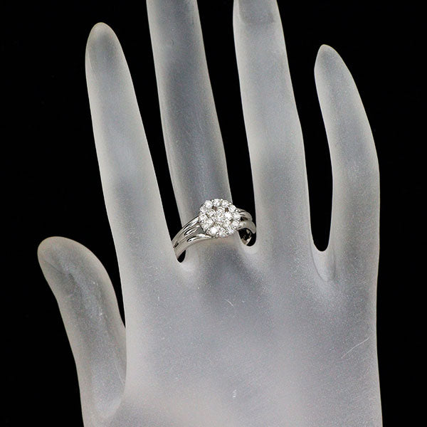 Pt900 ダイヤモンド リング 0.70ct