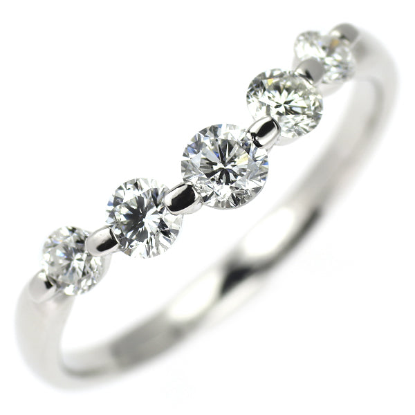 Pt900 ダイヤモンド リング 1.03ct  一文字