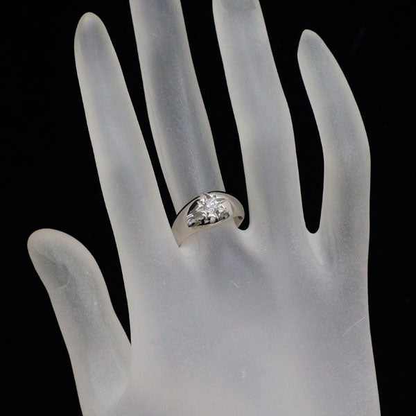 Pt900 ダイヤモンド リング 0.18ct