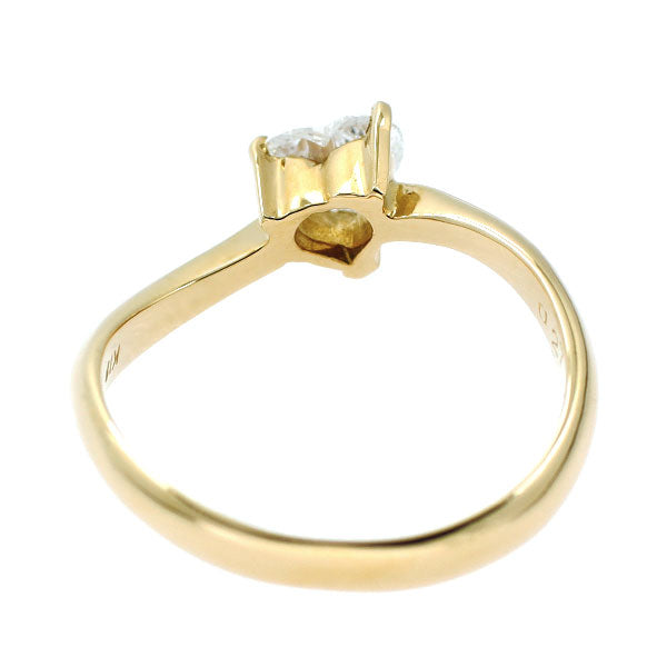 K18YG ハートシェイプ ダイヤモンド リング 0.27ct — セルビー K18YG ハートシェイプ ダイヤモンド リング 0.27ct — セルビー