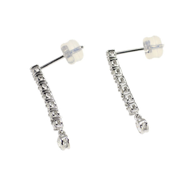 K18WG ダイヤモンド ピアス 0.50ct