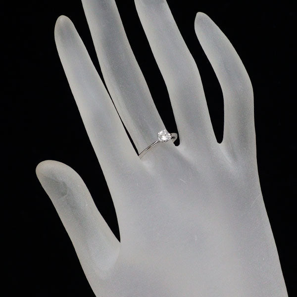 ティファニー Pt950 ダイヤモンド リング 0.33ct G VVS1 3EX トゥルー