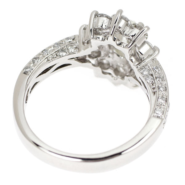 Pt900 ダイヤモンド リング 0.705ct D1.09ct