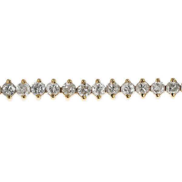 K18YG ダイヤモンド ブレスレット 2.11ct テニス