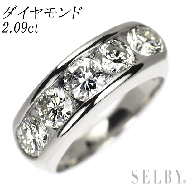 Pt900 ダイヤモンド リング 2.09ct