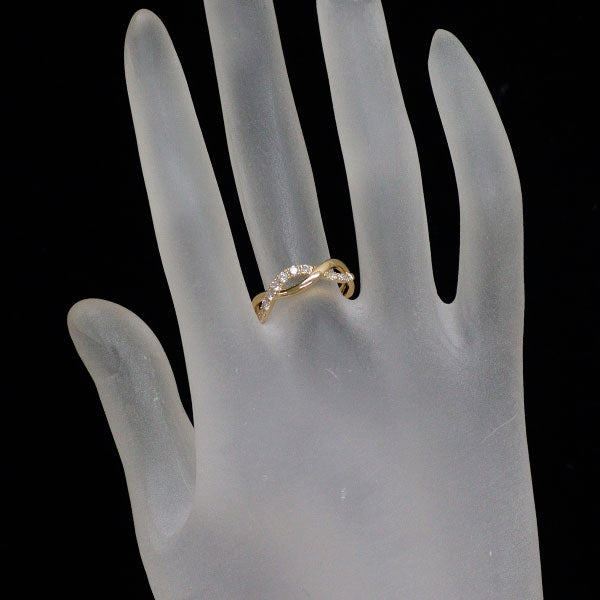 K18YG ダイヤモンド リング 0.25ct