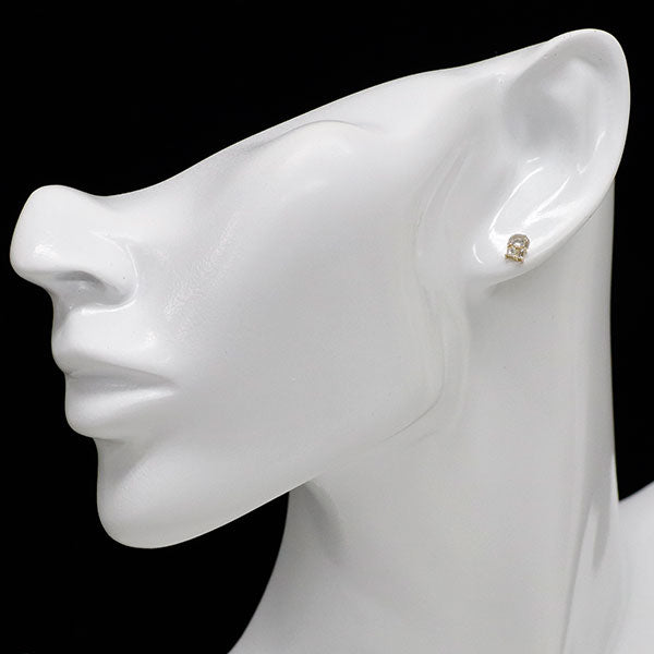 アーカー K18YG ダイヤモンド ピアス 0.16ct モザイクリュール