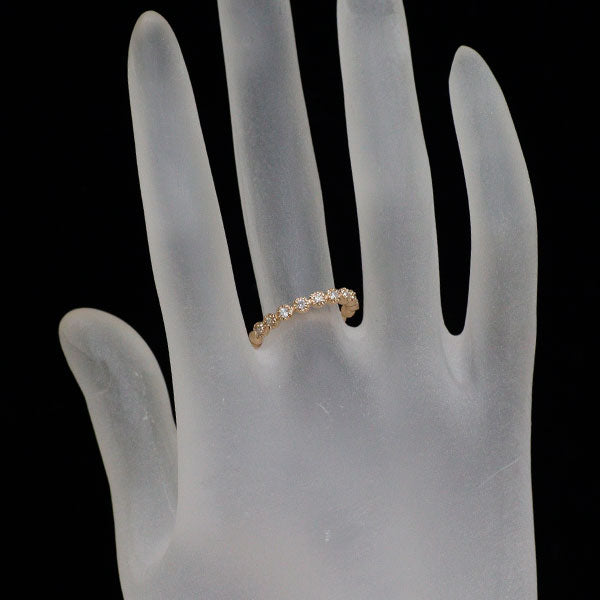 ポンテヴェキオ K18PG ダイヤモンド リング 0.17ct  ハーフエタニティ