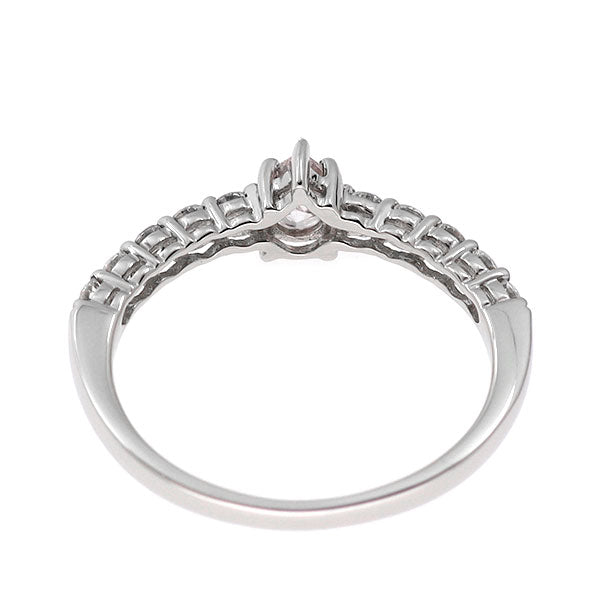 希少 Pt900 ペアシェイプ 天然ピンク ダイヤモンド H＆Cダイヤモンド リング 0.229ct FLPP SI2 D0.29ct