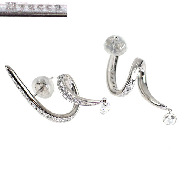 Hyacca（ヒャッカ） Pt900 ダイヤモンド ピアス 0.30ct D0.42ct