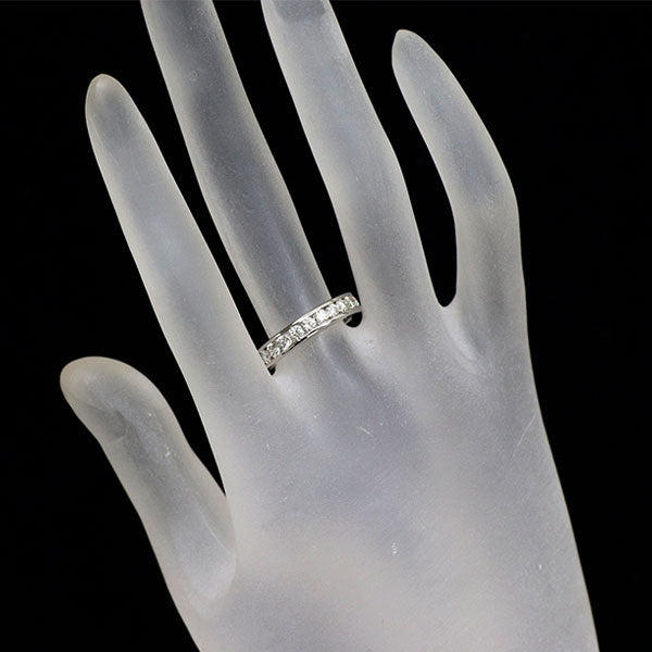 ぽ*ん様 トレセンテ ダイヤモンドエタニティリング pt950 #16.5 ぽ*ん