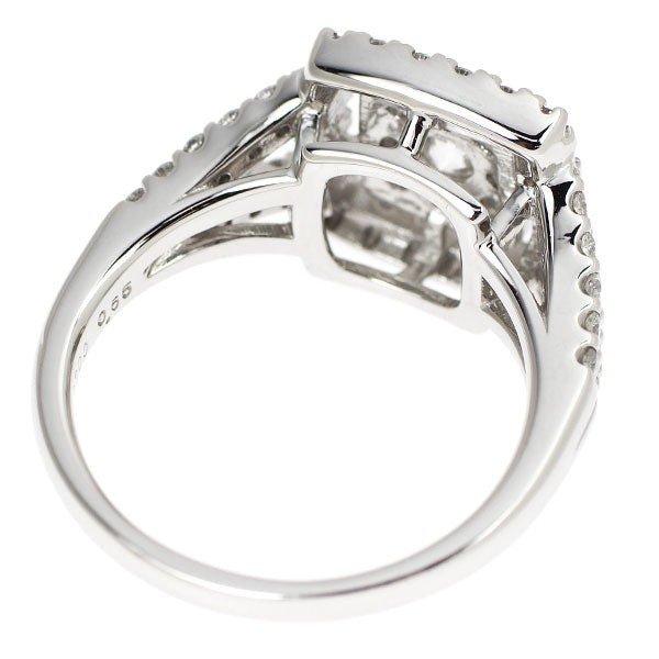 Pt900 ダイヤモンド リング 0.300ct 0.65ct