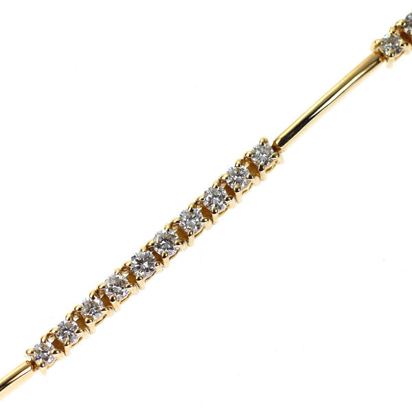 DTC K18YG ダイヤモンド ブレスレット 1.50ct LINE