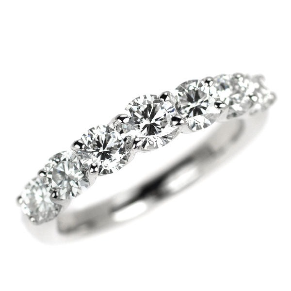 Pt900 ダイヤモンド リング 1.50ct 一文字