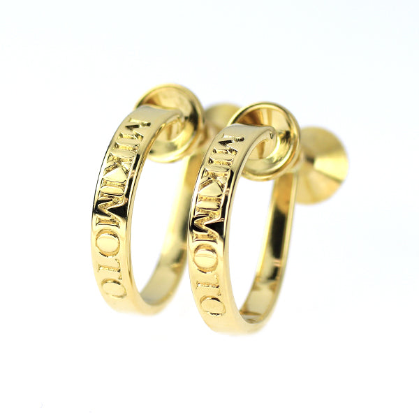 ミキモト K18YG イヤリング