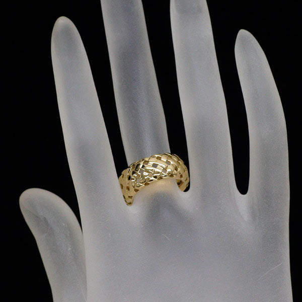 ティファニー K18YG リング ミネヴァリー