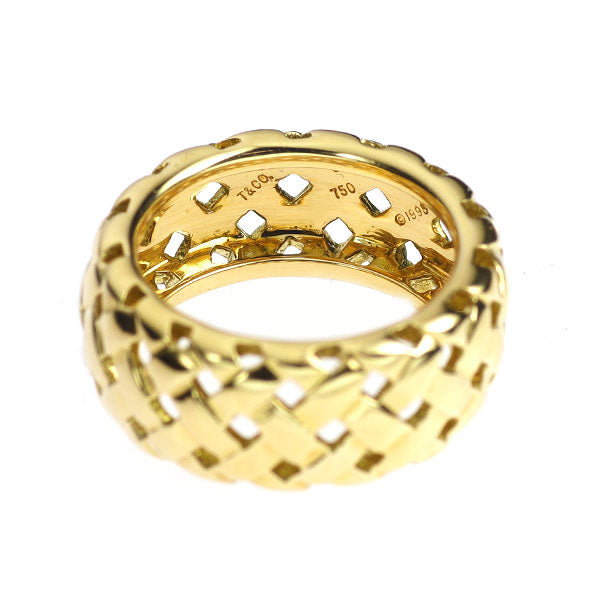 ティファニー K18YG リング ミネヴァリー