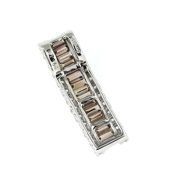 K18WG ダイヤモンド ペンダントトップ 1.12ct
