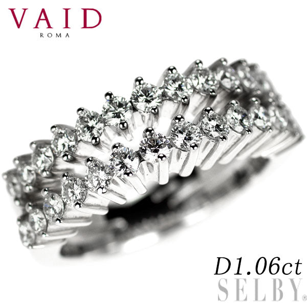 VAID ROMA K18WG ダイヤモンド リング 1.06ct