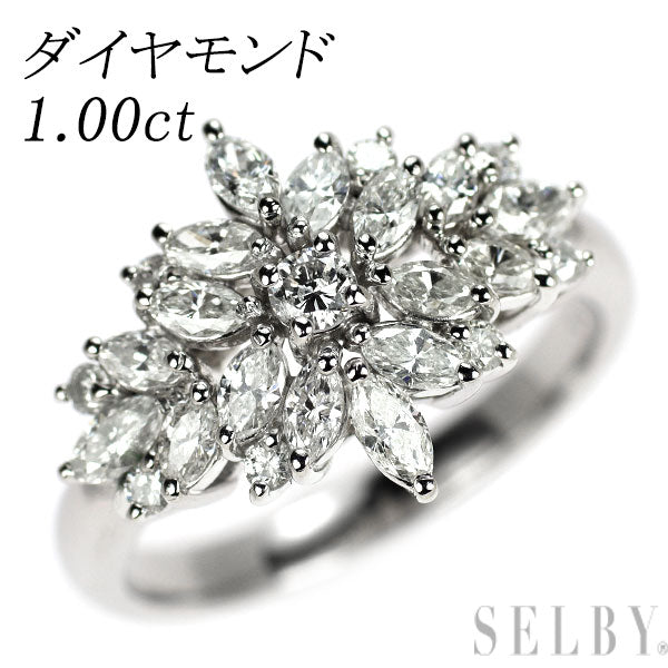 Pt900 ダイヤモンド リング 1.00ct