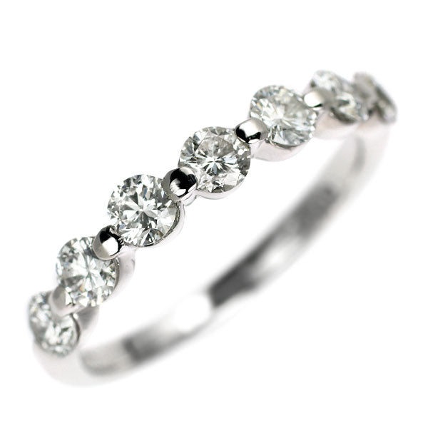 Pt900 ダイヤモンド リング 1.00ct 一文字