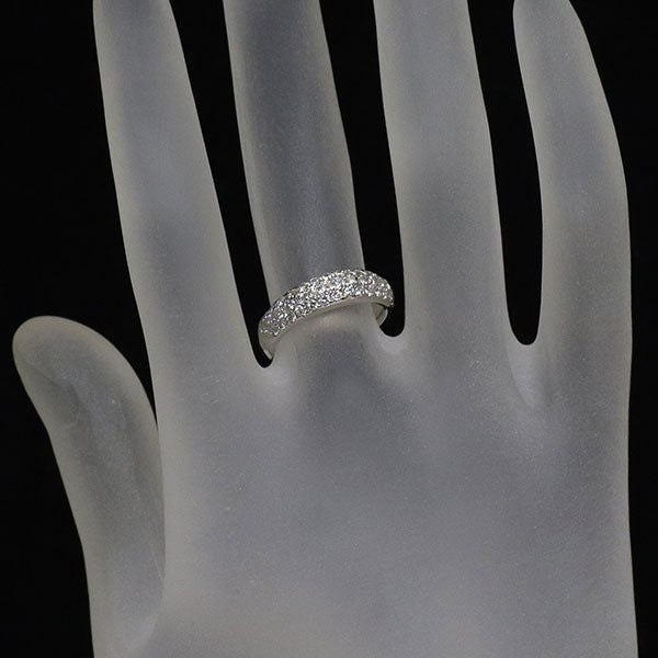モニッケンダム Pt900 ダイヤモンド リング 0.60ct パヴェ