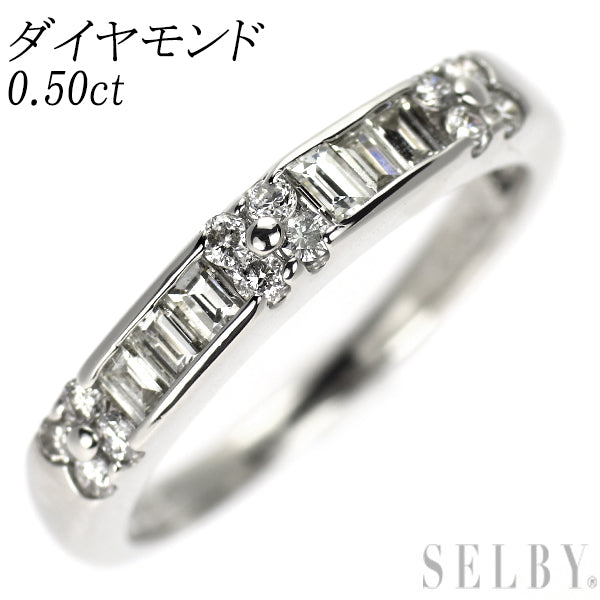Pt900 ダイヤモンド リング 0.50ct