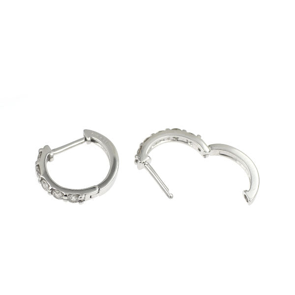 Pt900 ダイヤモンド フープ ピアス 0.50ct