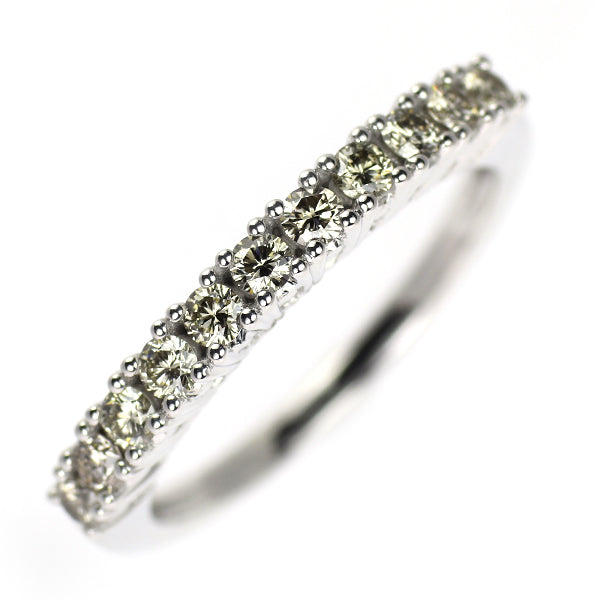 K18WG ダイヤモンド リング 0.47ct