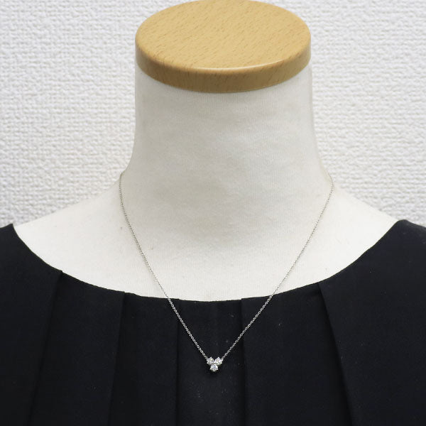 ティファニー Pt950 ダイヤモンド ペンダントネックレス アリア