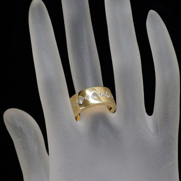 田崎真珠 K18YG ダイヤモンド リング 0.60ct