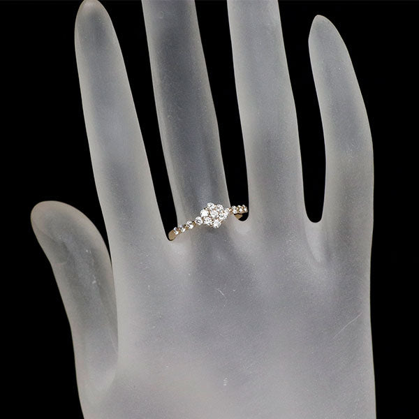 エテ/ete Pt900 ダイヤモンド リング 0.116ct D0.07ct — セルビー