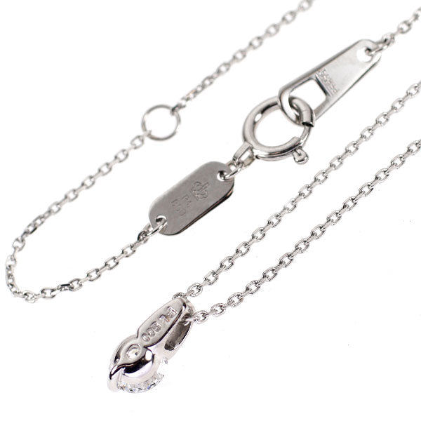 ロイヤルアッシャー Pt900/ Pt850 ダイヤモンド ペンダントネックレス 0.35ct