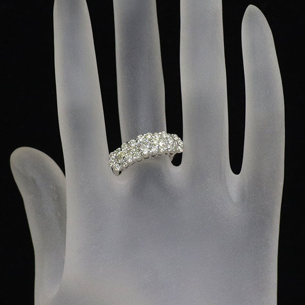K18WG ダイヤモンド リング 1.50ct