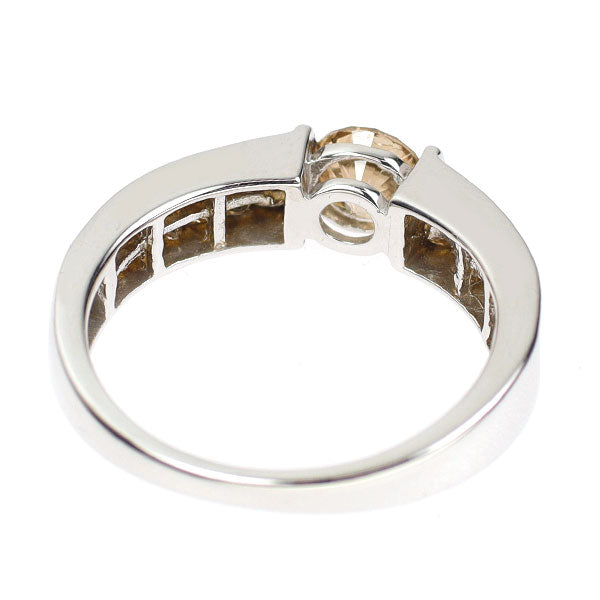 K18WG ダイヤモンド リング 0.39ct