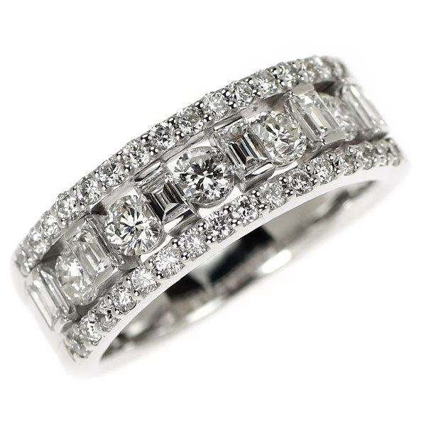 K18WG ダイヤモンド リング 1.80ct