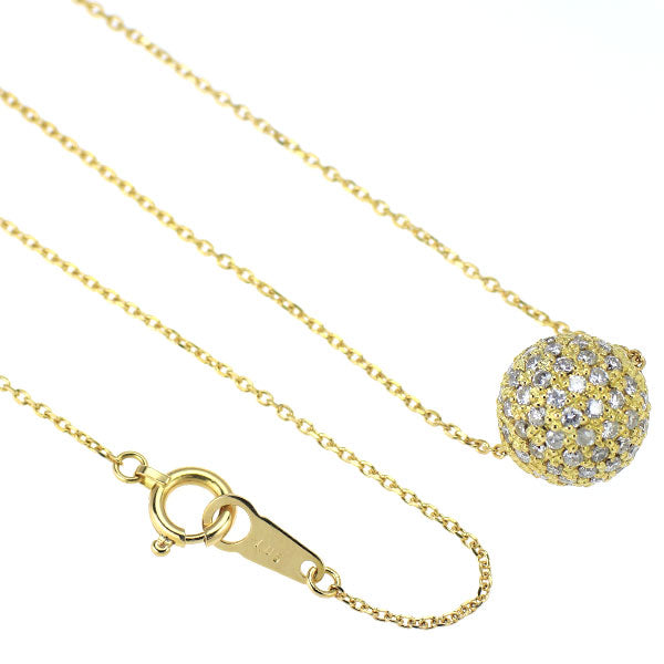 K18YG ダイヤモンド ペンダントネックレス 1.05ct