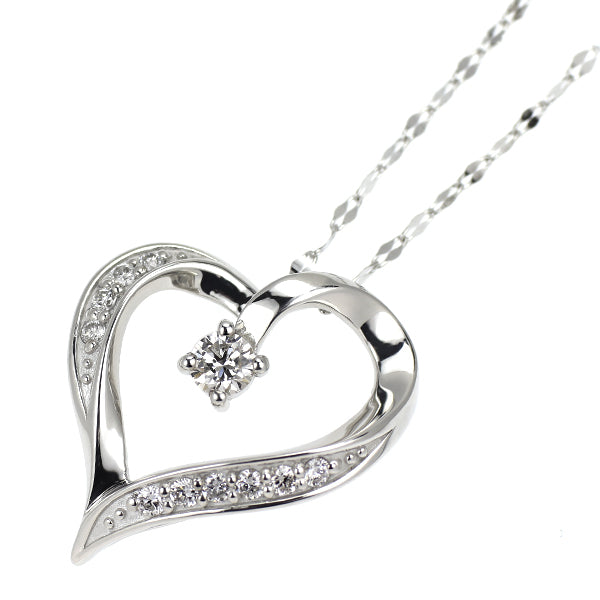 pt900ネックレス ダイヤモンド 計0.52ct ライン ネックレス K18PG