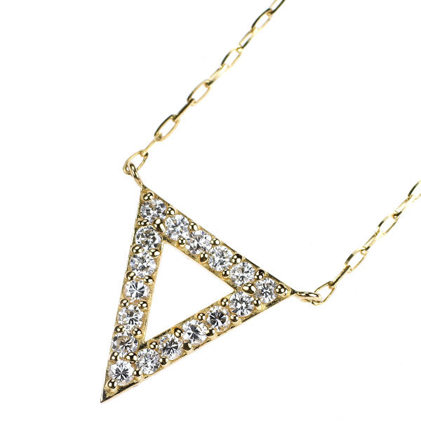 K18YG ダイヤモンド ペンダントネックレス 0.25ct