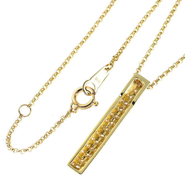 K18YG ダイヤモンド ペンダントネックレス 0.54ct