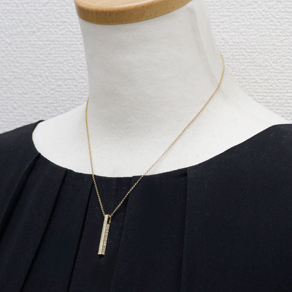 K18YG ダイヤモンド ペンダントネックレス 0.54ct