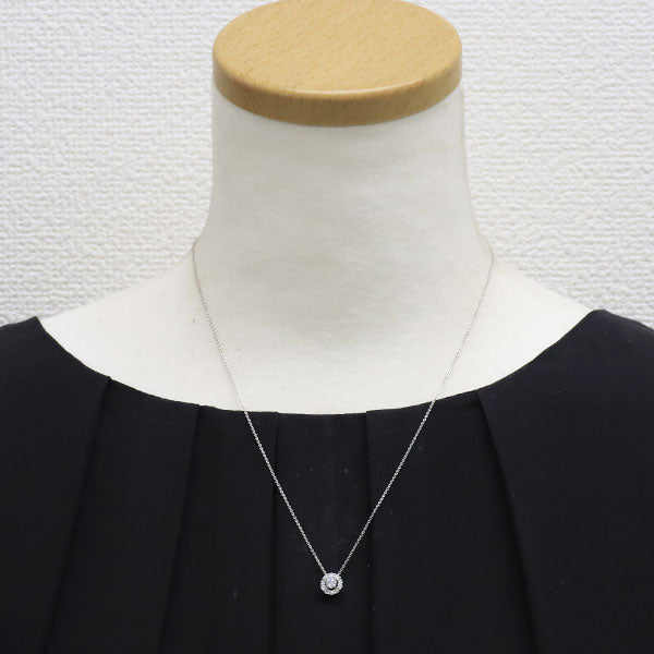 Pt900/ Pt850 ダイヤモンド ペンダントネックレス 0.206ct D0.20ct