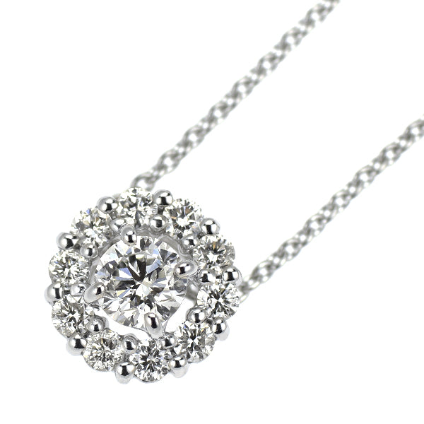 Pt900/ Pt850 ダイヤモンド ペンダントネックレス 0.206ct D0.20ct
