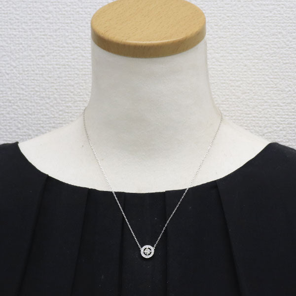ベリテ K18WG ダイヤモンド ペンダントネックレス 0.308ct D0.16ct