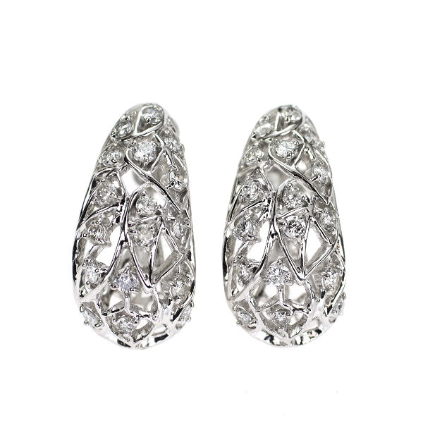 Pt900 ダイヤモンド イヤリング 0.70ct