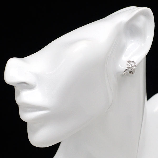 K18WG ダイヤモンド イヤリング 0.24ct