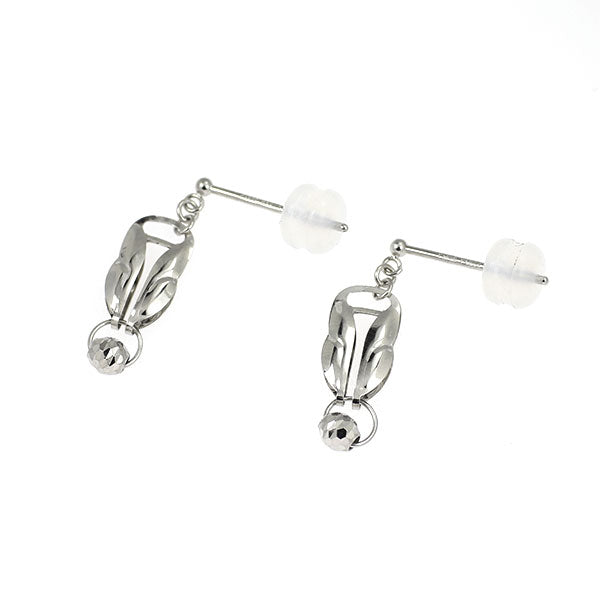 Pt999/Pt850 デザイン ピアス